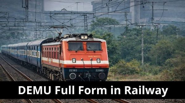 DEMU Full Form in Railway