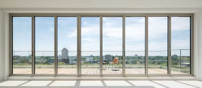 Barriers with Large Glass Windows