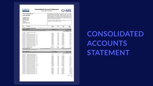 Consolidated Account Statement (CAS): Reading the NSDL/CDSL Report