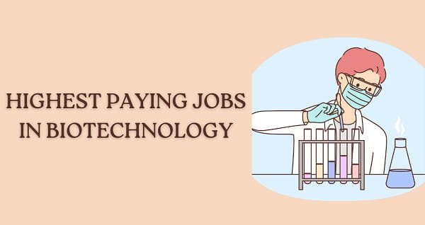 High-Salary Biotechnology Career Options for Freshers